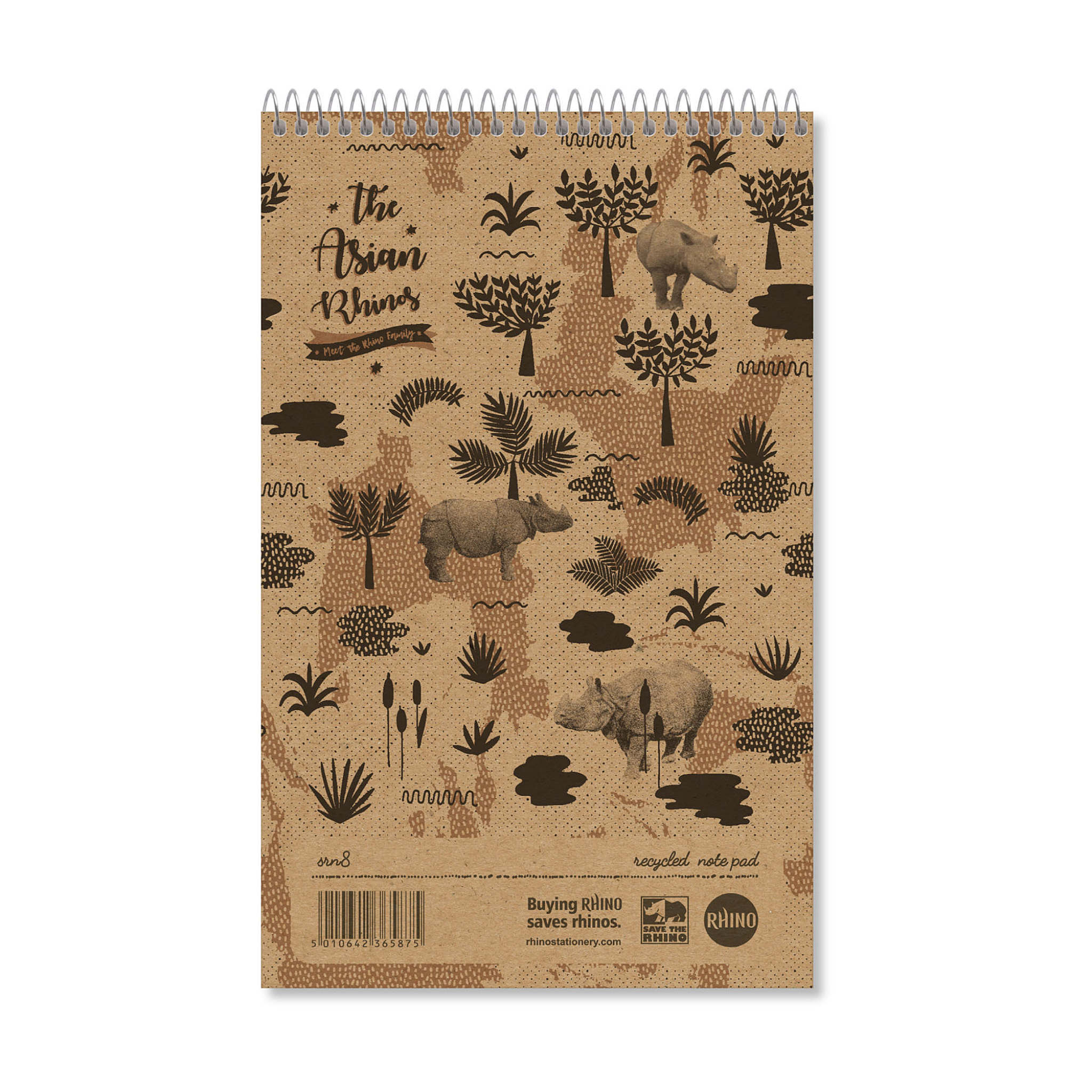RHINO Recycled Shorthand Notebook - 8mm Lined | 160pg/1pk