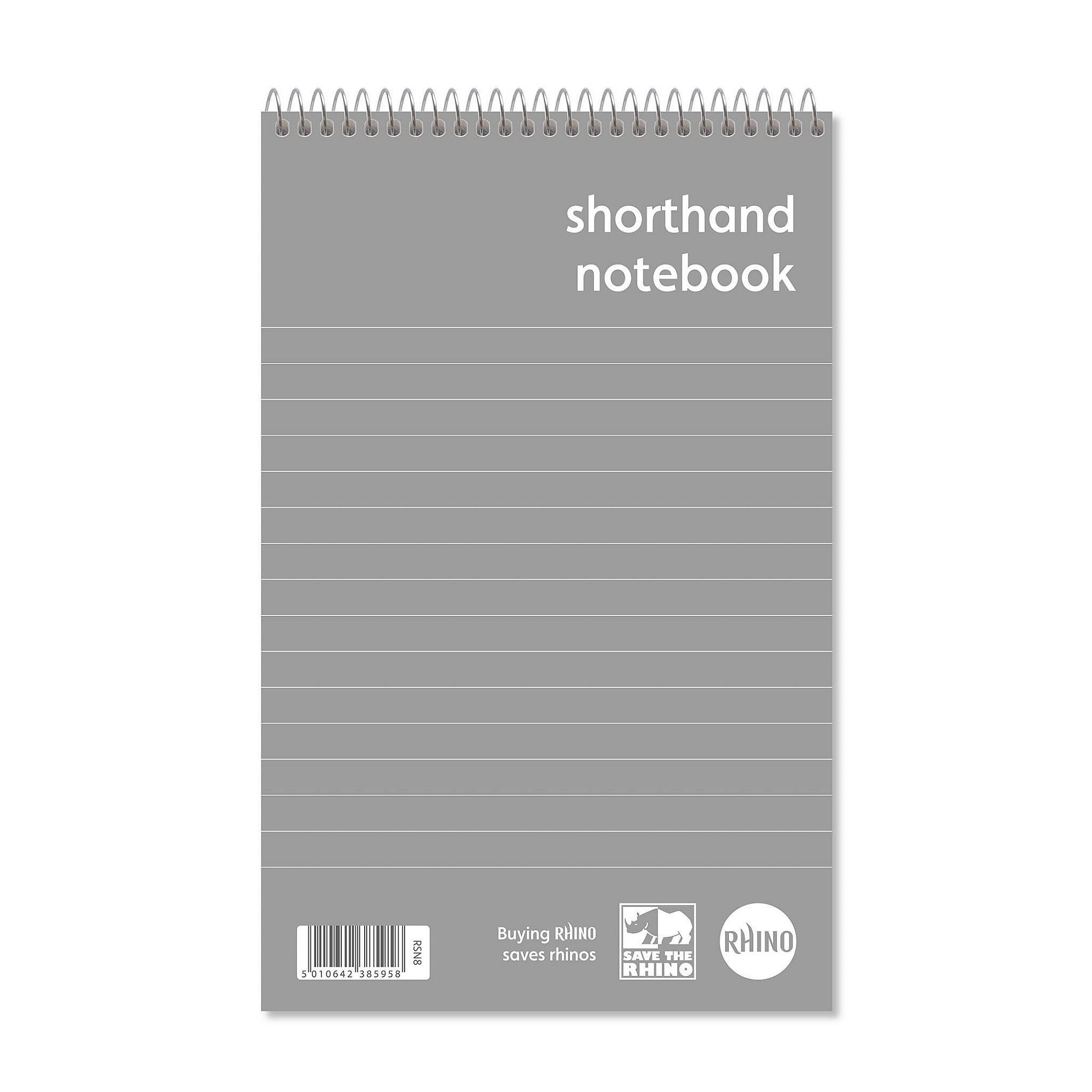 RHINO A4 Spiral Notebook - 8mm Lined | 140pg/1pk