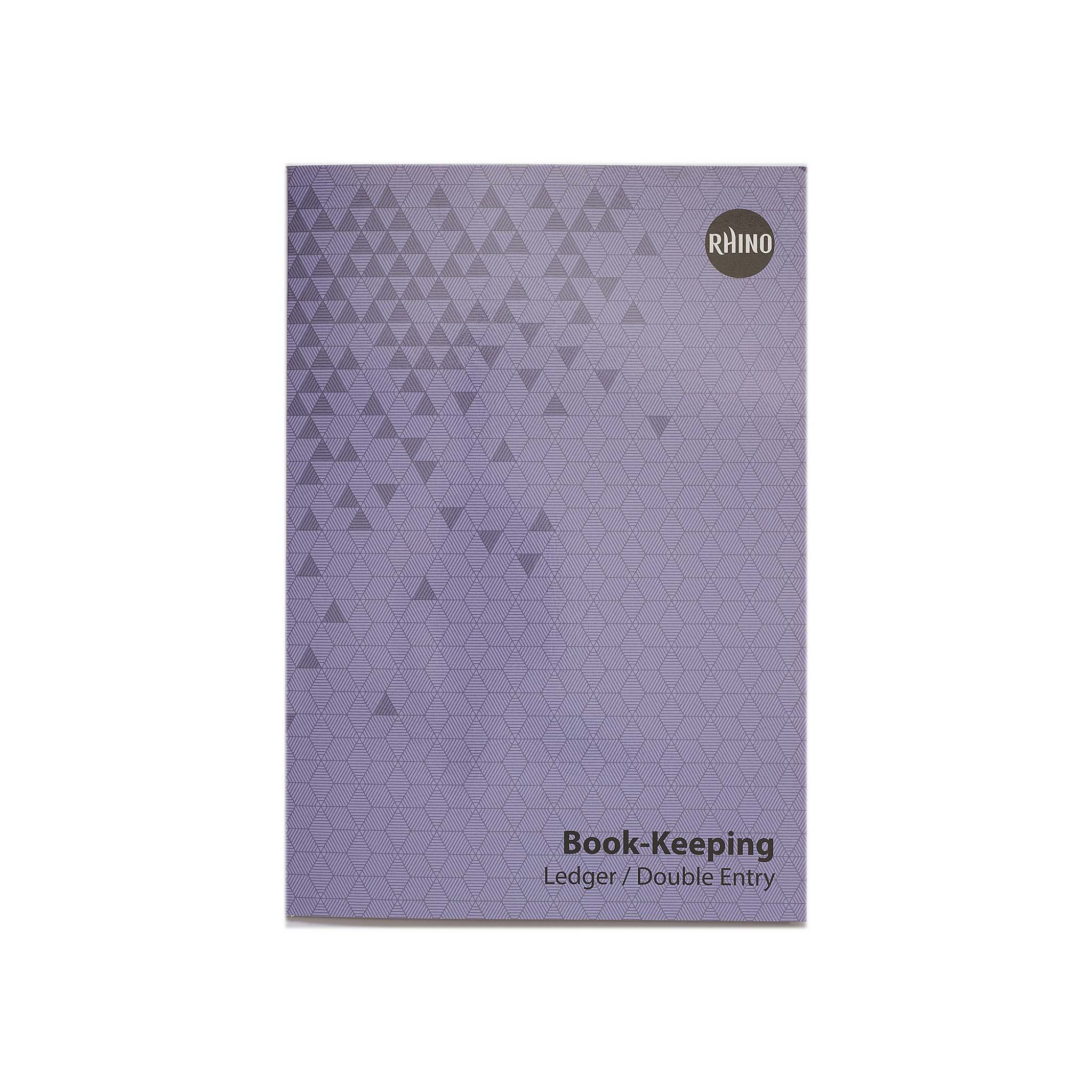 RHINO A4 Bookkeeping Book - Ledger Ruling | 32pg/1pk
