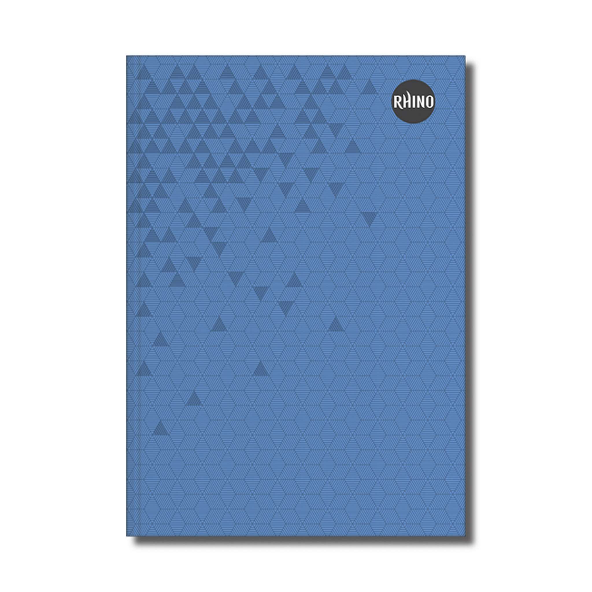 RHINO A4 Casebound Book - 8mm Lined | 192pg/1pk - Blue