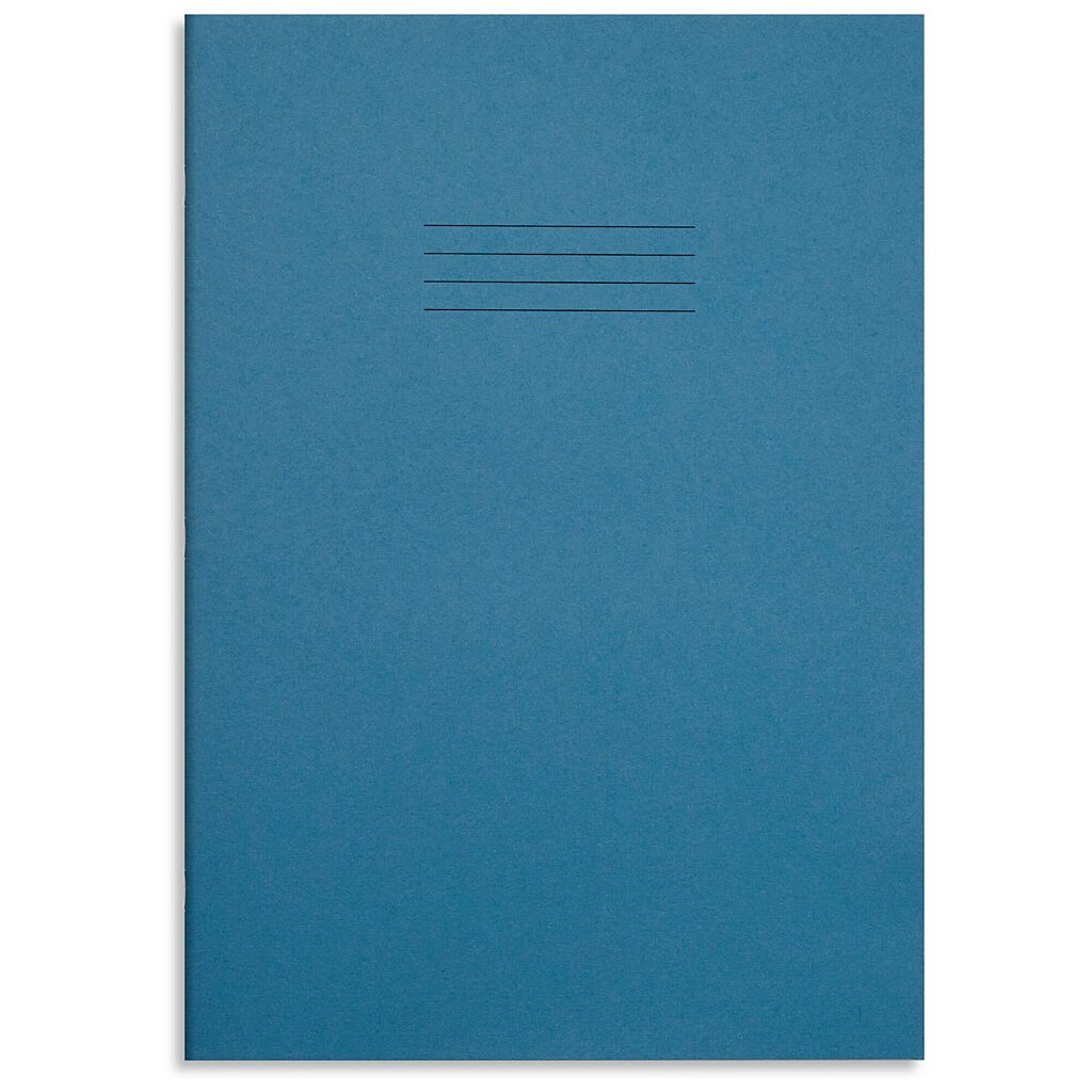 A4 Exercise Book Light Blue Cover
