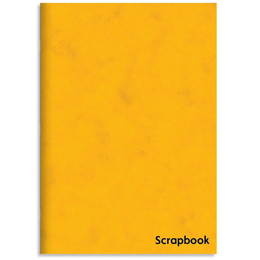 RHINO 13x9 A4 Scrapbook 36 page black sugar paper plain SB7 product 1