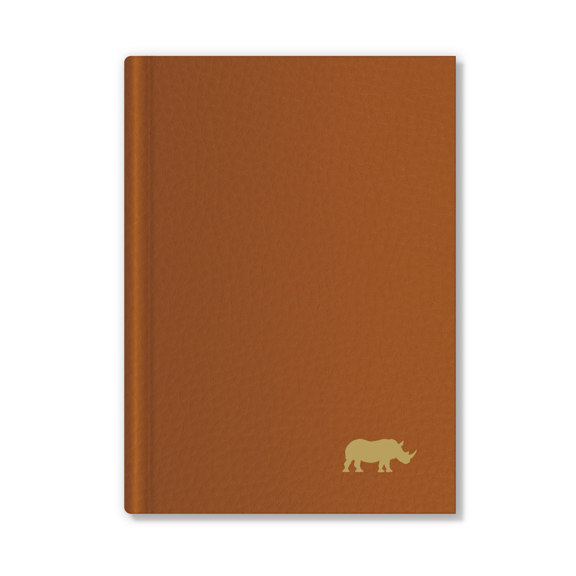 RHINO A6 Flexiback Notebook - 7mm Lined | 320pg/1pk - Tan