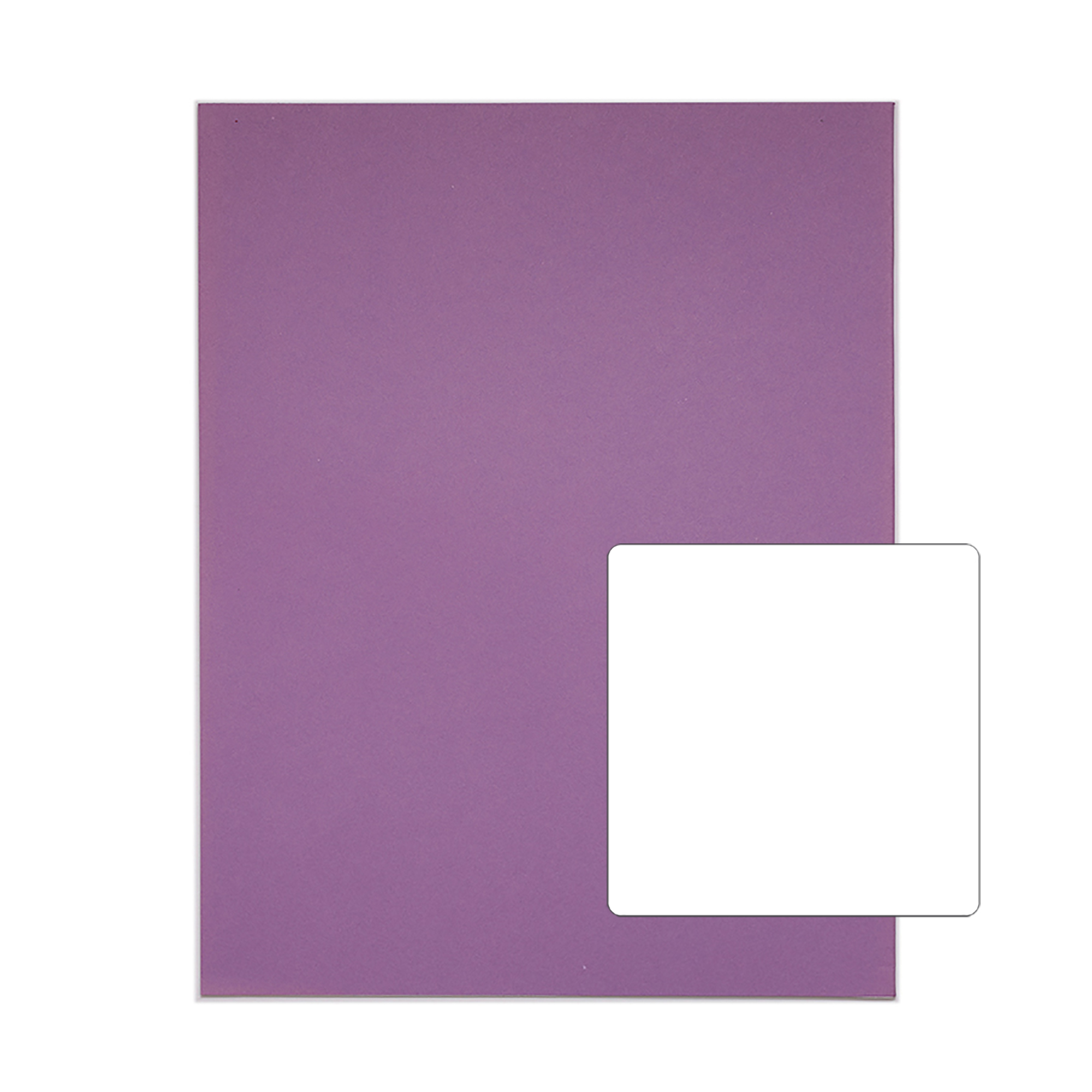 RHINO A3+ Oversized Exercise Book - Blank | 40pg/30pk - Purple
