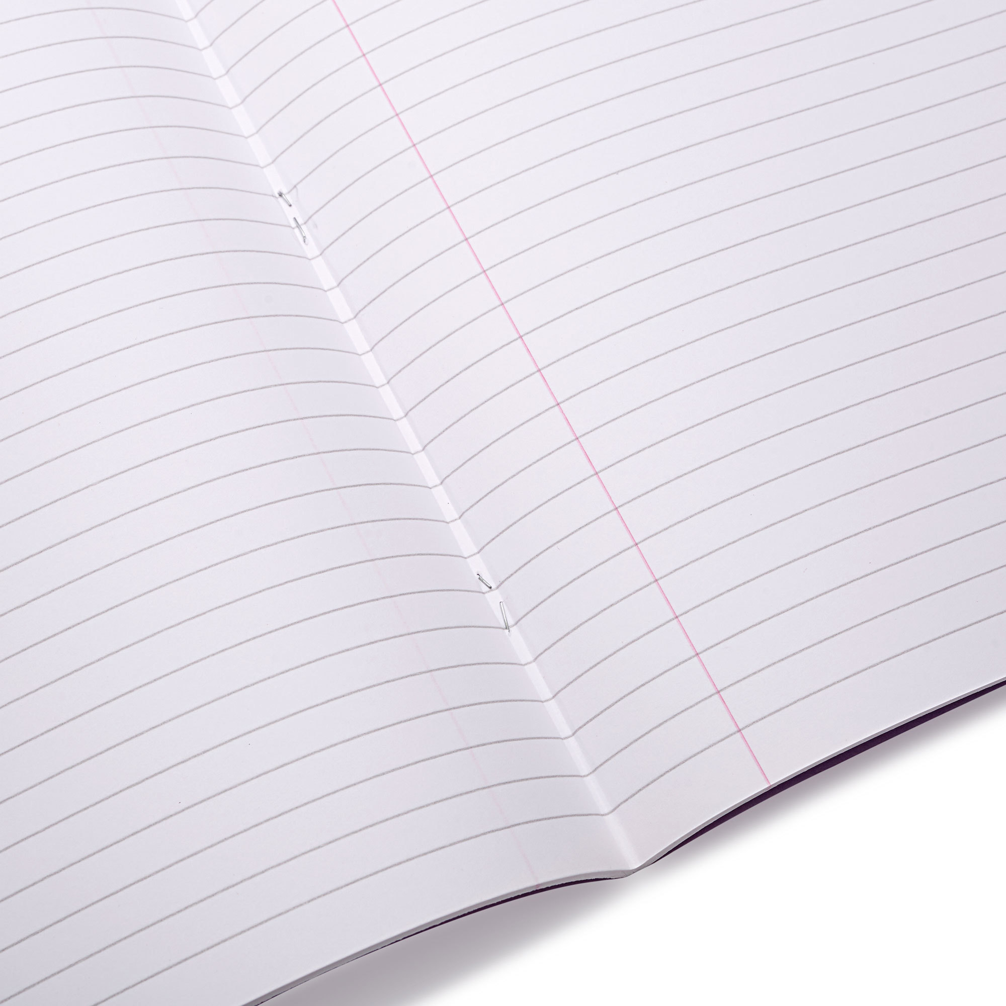 RHINO A4 Exercise Book - 8mm Lined + Margin | 48pg/100pk - Light Blue