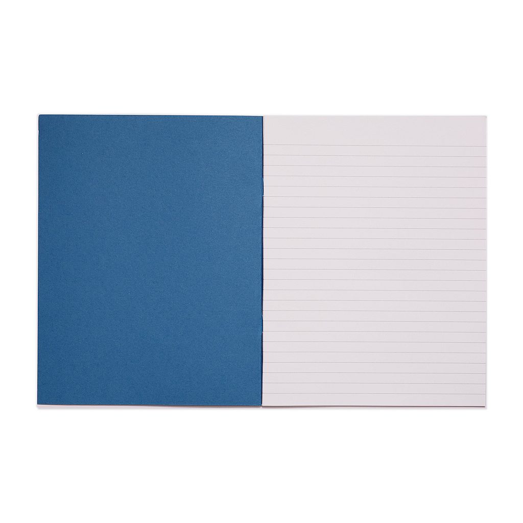 9x7 A5 Exercise Book 48 Page Lt Blue 8mm Lined Product 2 VEX352 34 0 LR