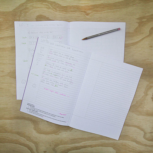 RHINO A4 Cornell Exercise Book 8mm Lined … RHINO Stationery