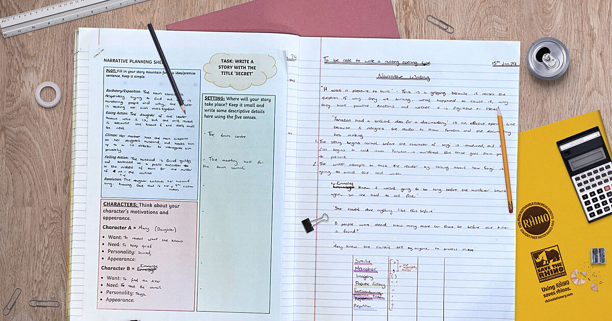 How To Use RHINO’s A4+ Exercise Books Effectively… | RHINO Stationery