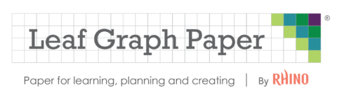 Leaf Graph Paper By RHINO Logo - Rhino Stationery