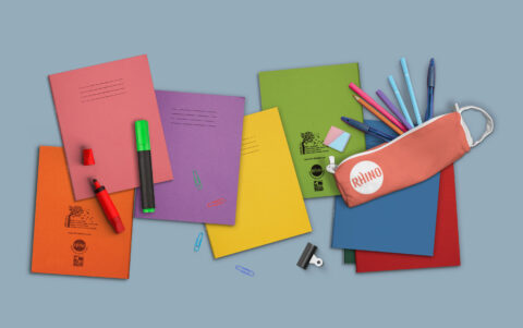 RHINO Exercise Books Pencil Case - Rhino Stationery