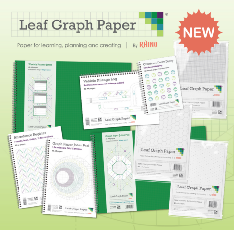 Social post Leaf Graph - Rhino Stationery