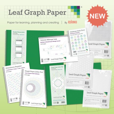 Leaf Graph Paper by RHINO - Rhino Stationery