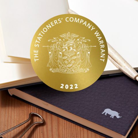 RHINO Notebook Awarded Stationers' Warrant 2022 - Rhino Stationery