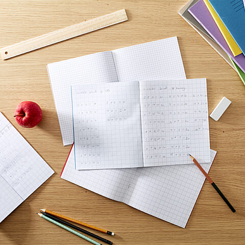 8x6 5 Exercise Book Squared Lifestyle SQ LR - Rhino Stationery