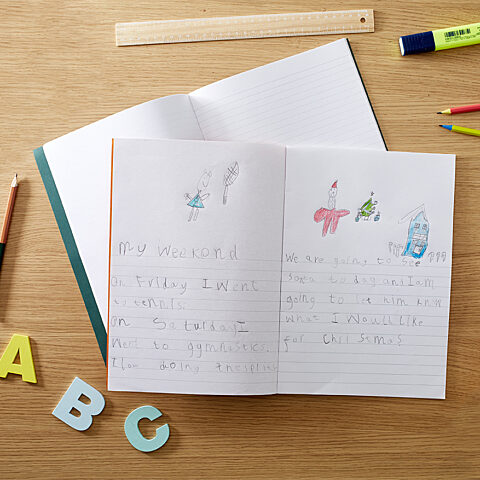 A4 Exercise Book Handwriting Lifestyle 1 SQ LR - Rhino Stationery