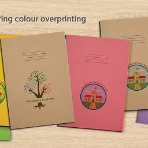 How To Personalise Your School Or Business Logo In Full Colour To Our Exercise Books! - Rhino Stationery