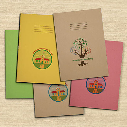 Personalised School Exercise Books - Rhino Stationery