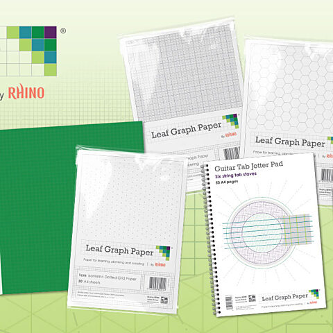 Introducing Leaf Graph Paper by RHINO - Rhino Stationery