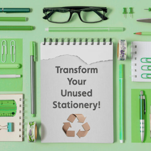 How To Recycle Your Unused Stationery - Rhino Stationery