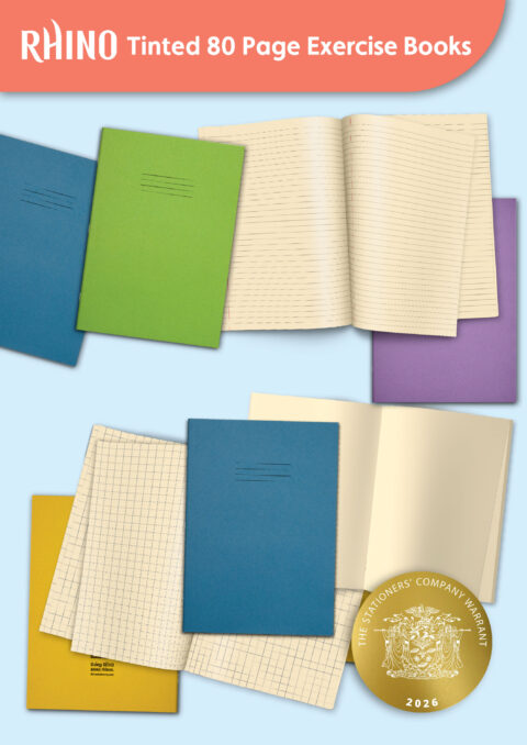 Tinted A4 80pg Poster SW2026 - Rhino Stationery